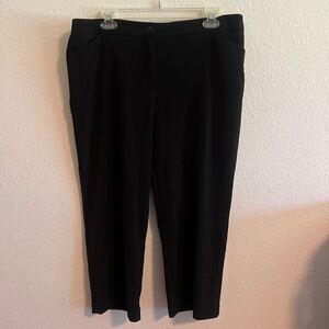 Black Chico's Capris Size 2